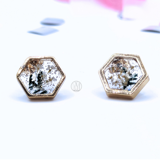 Elegant Hex Bloom