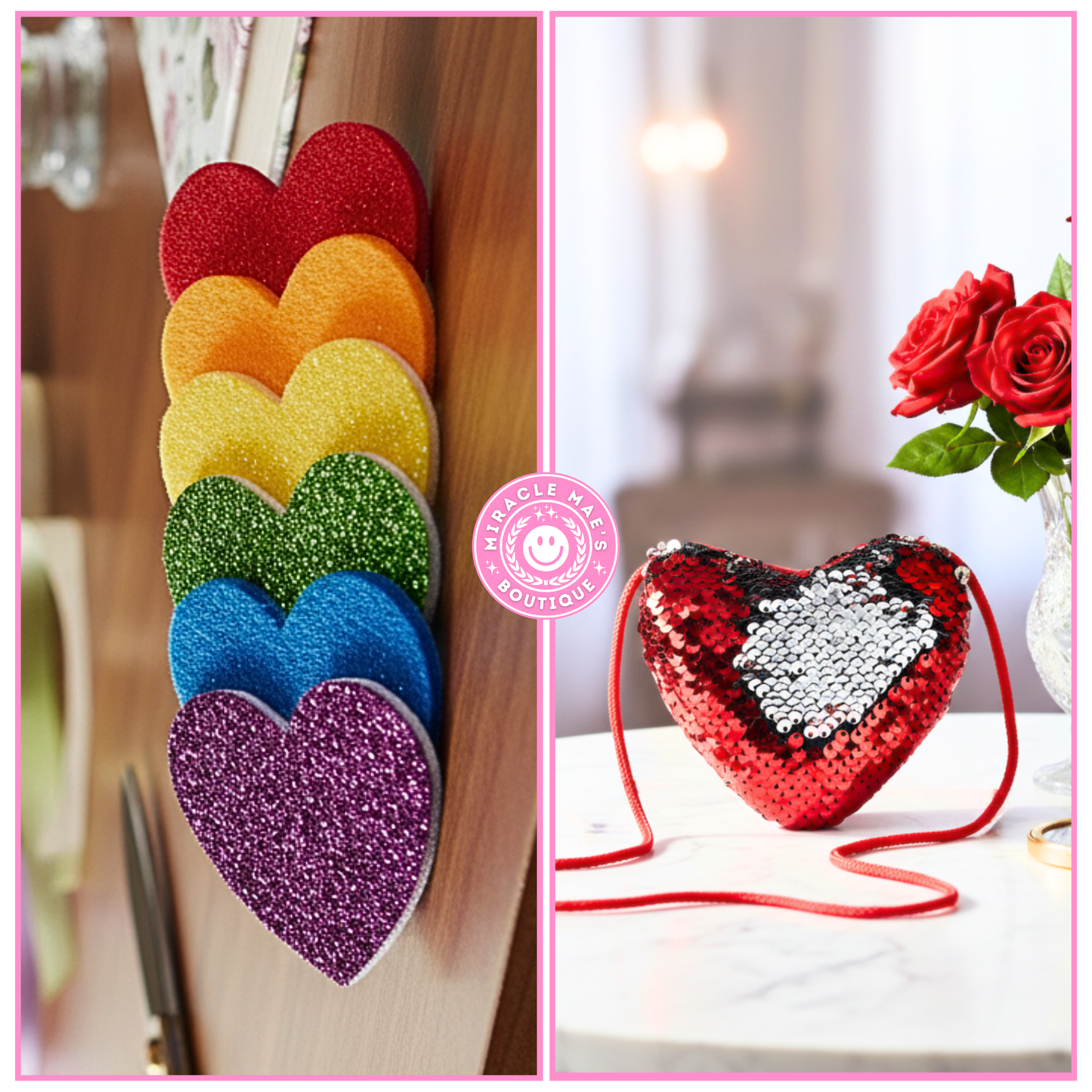 Rainbow Hearts